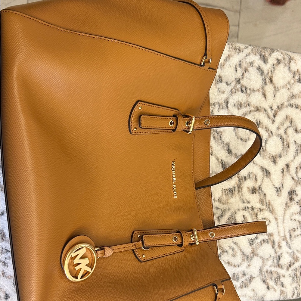 Michael Kors Caramel Leather Tote